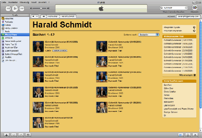 iTunes Schmidt Homepage